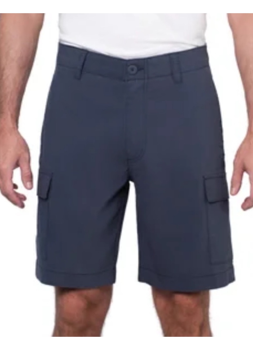 Bc clothing mens cargo shorts - navy